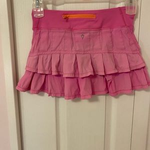 Ivivva Pink Set the Pace Skirt Size 12